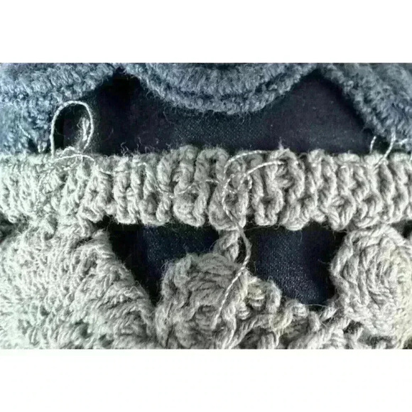 Anthropologie Maeve Multicolored Crochet Lace Dress Womens Size 6 - Picture 6 of 7